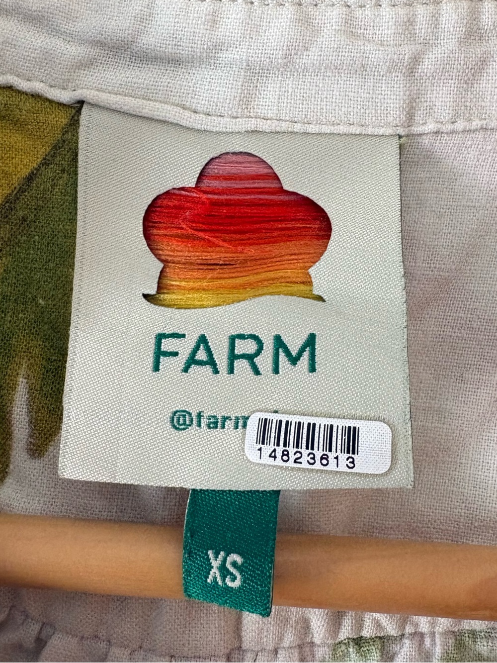 Farm Rio Spring Forest Jumpsuit Size XS - Picture 6 of 10